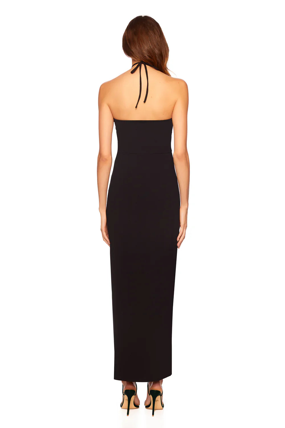 Susana Monaco Ring Front Slit Dress