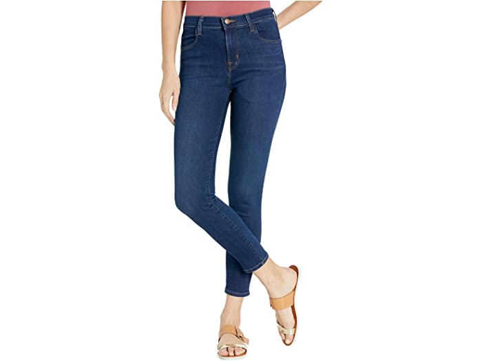 J Brand Alana High Rise Crop Skinny Jean