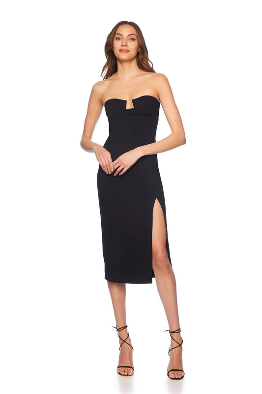 Susana Monaco Angle Wire Slit Dress