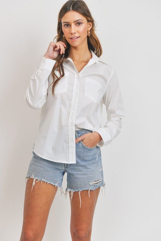 Long Sleeve Two Pocket Shirt