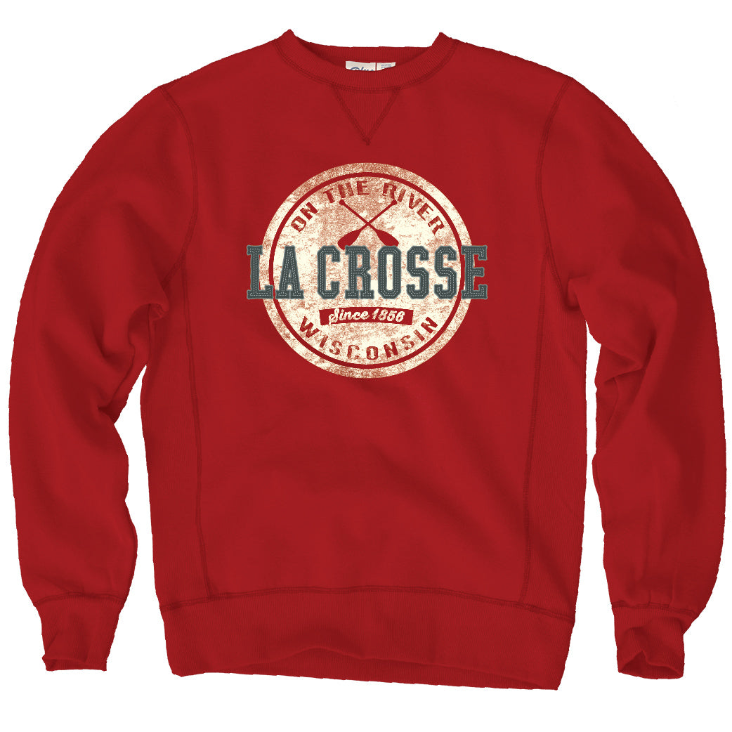 Lakeshirts La Crosse Basker Paddle's Fleece Crew Neck