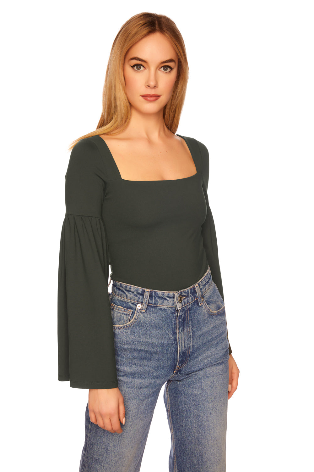 Susana Monaco Bell Sleeve Top 9