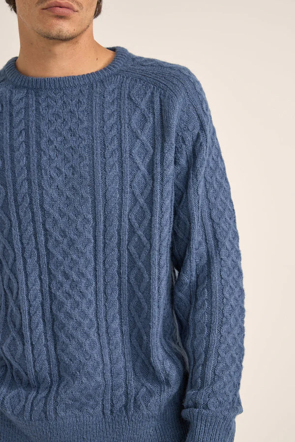 Rhythm Mohair Fishermans Knit Sweater