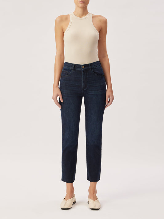 DL1961 Patti Straight High Rise Vintage Jean