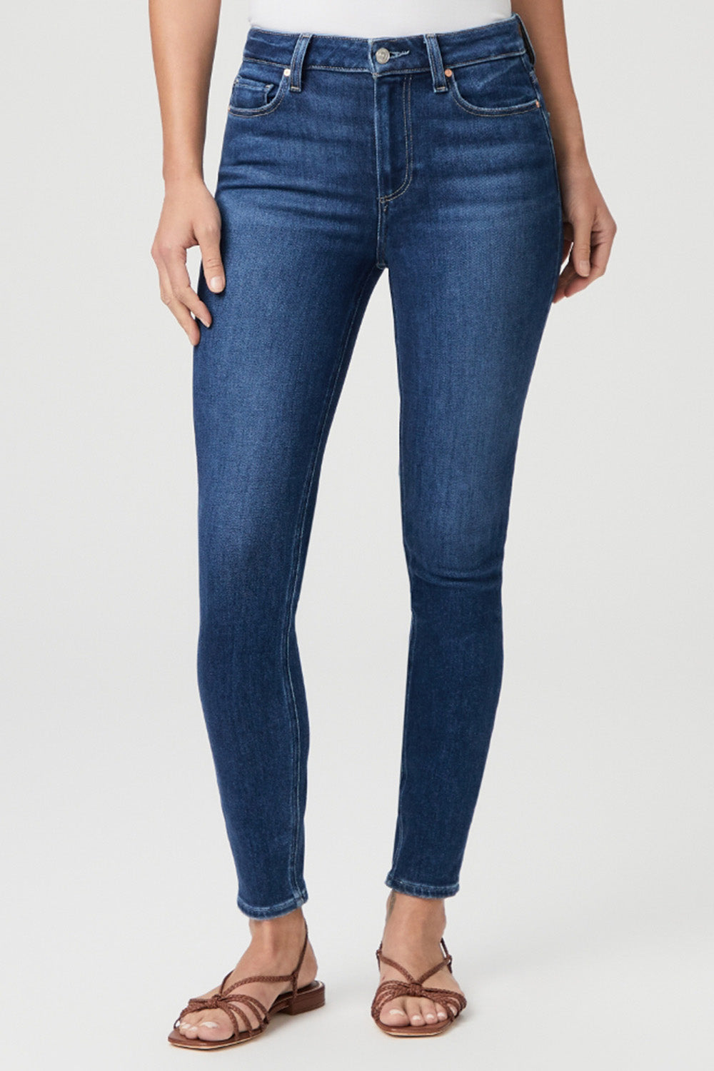 PAIGE - HOXTON HIGH RISE SKINNY ANKLE NEWBIE WAS $469