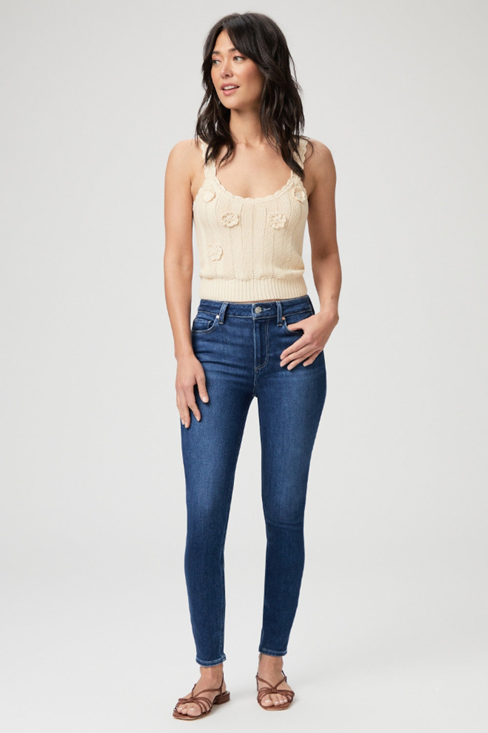 PAIGE - HOXTON HIGH RISE SKINNY ANKLE NEWBIE WAS $469