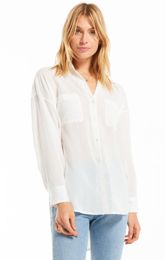 Z Supply Lalo Button Up Top