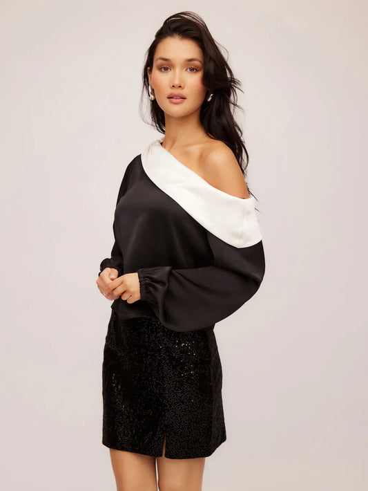 Fifteen Twenty Marisa One Shoulder Top