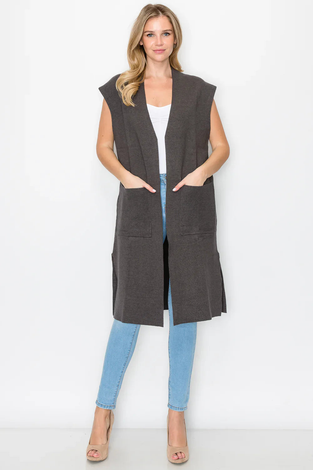 Joh Sarie Knitted Sweater Vest