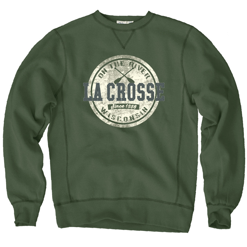 Lakeshirts La Crosse Basker Paddle's Fleece Crew Neck