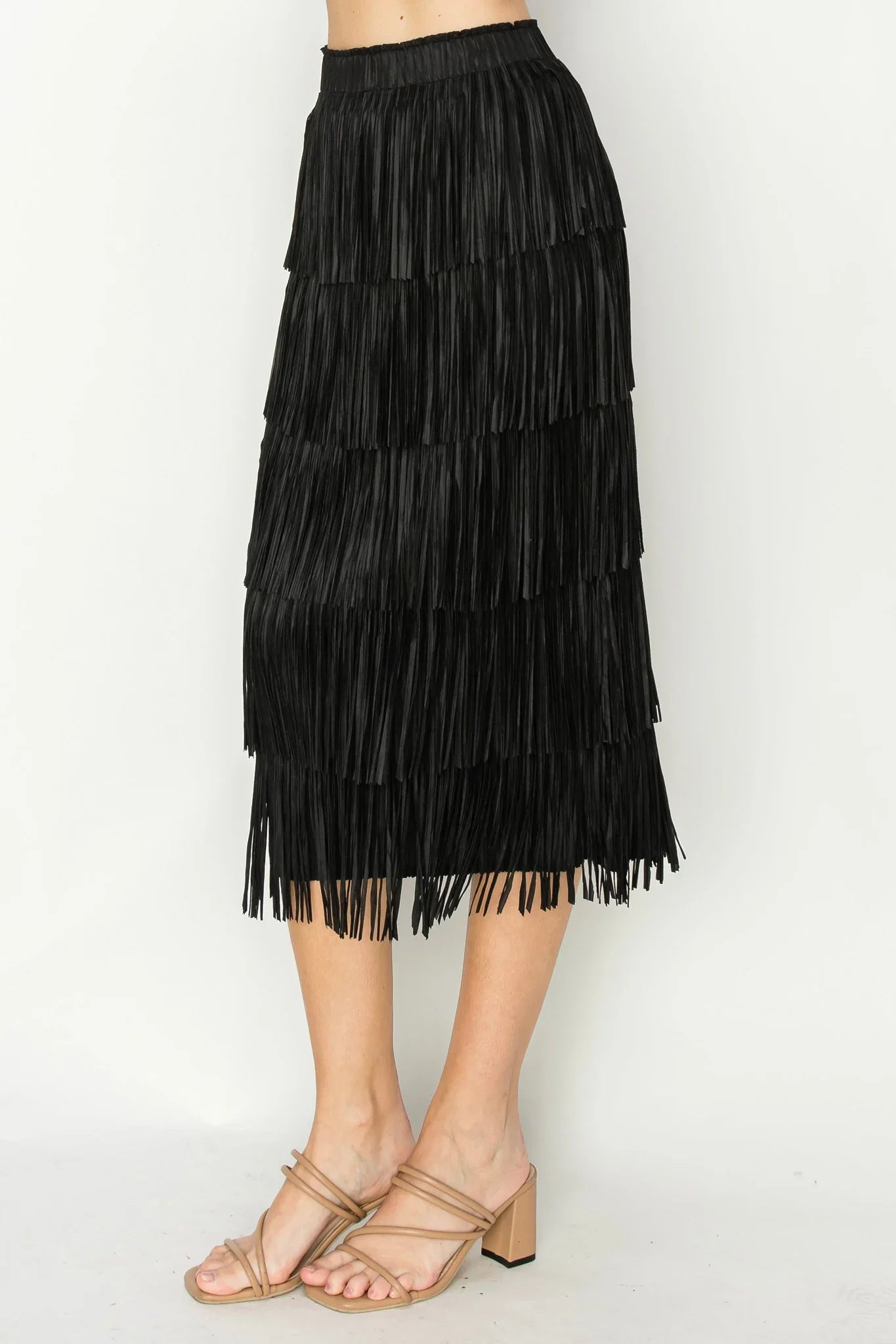 Joh Jayleen Fringe Skirt