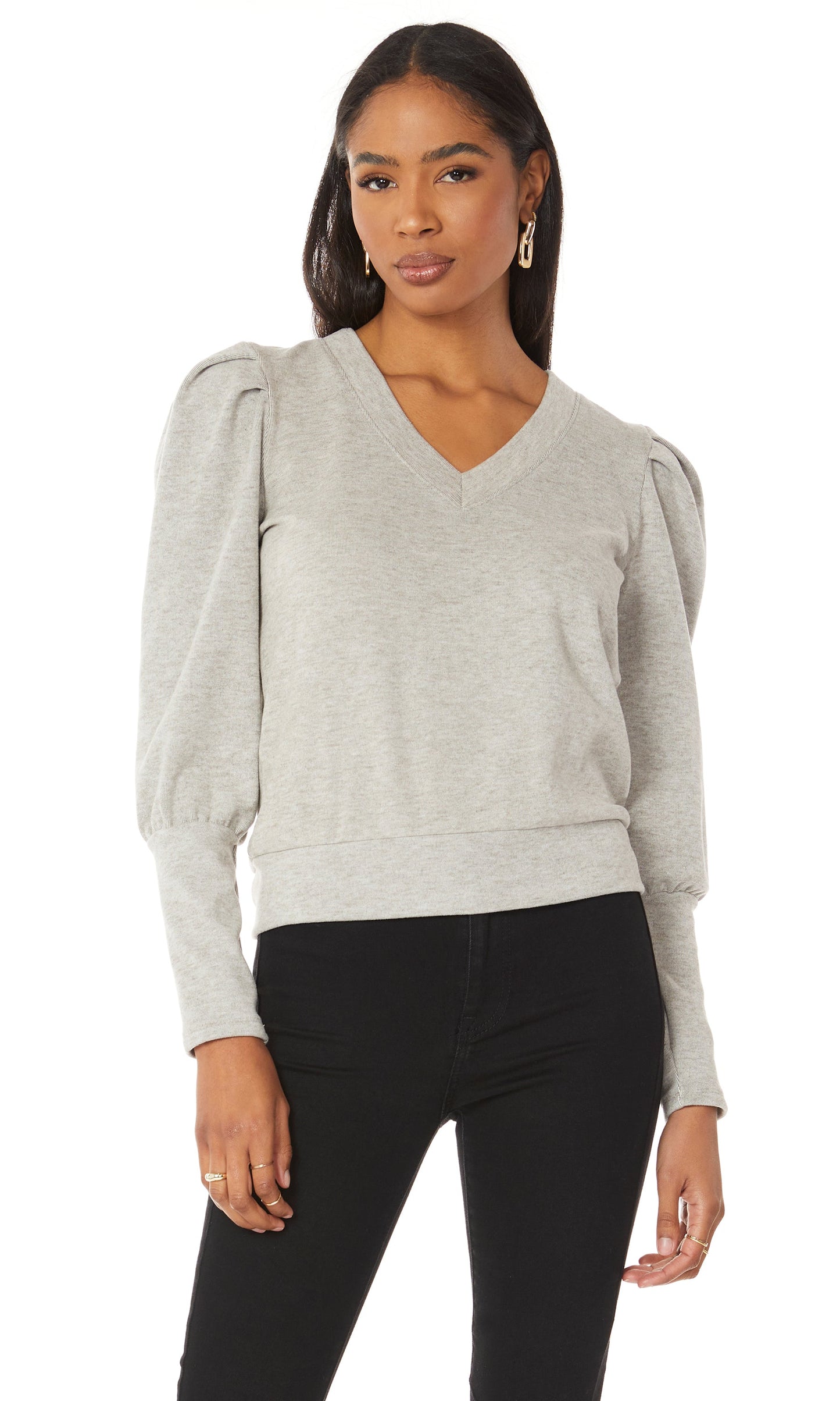 Bobi V-Neck Sweatshirt