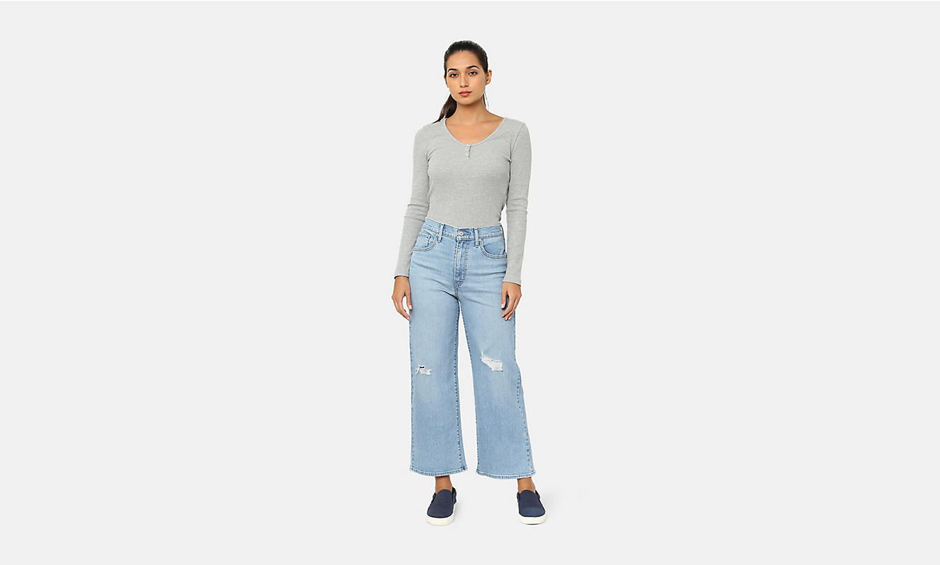 Levis High Rise Wide Leg Add By Ambrey