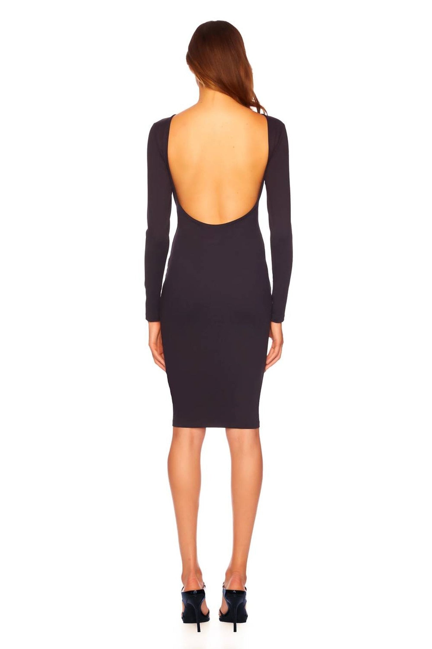 Susana Monaco Low Back Midi Dress