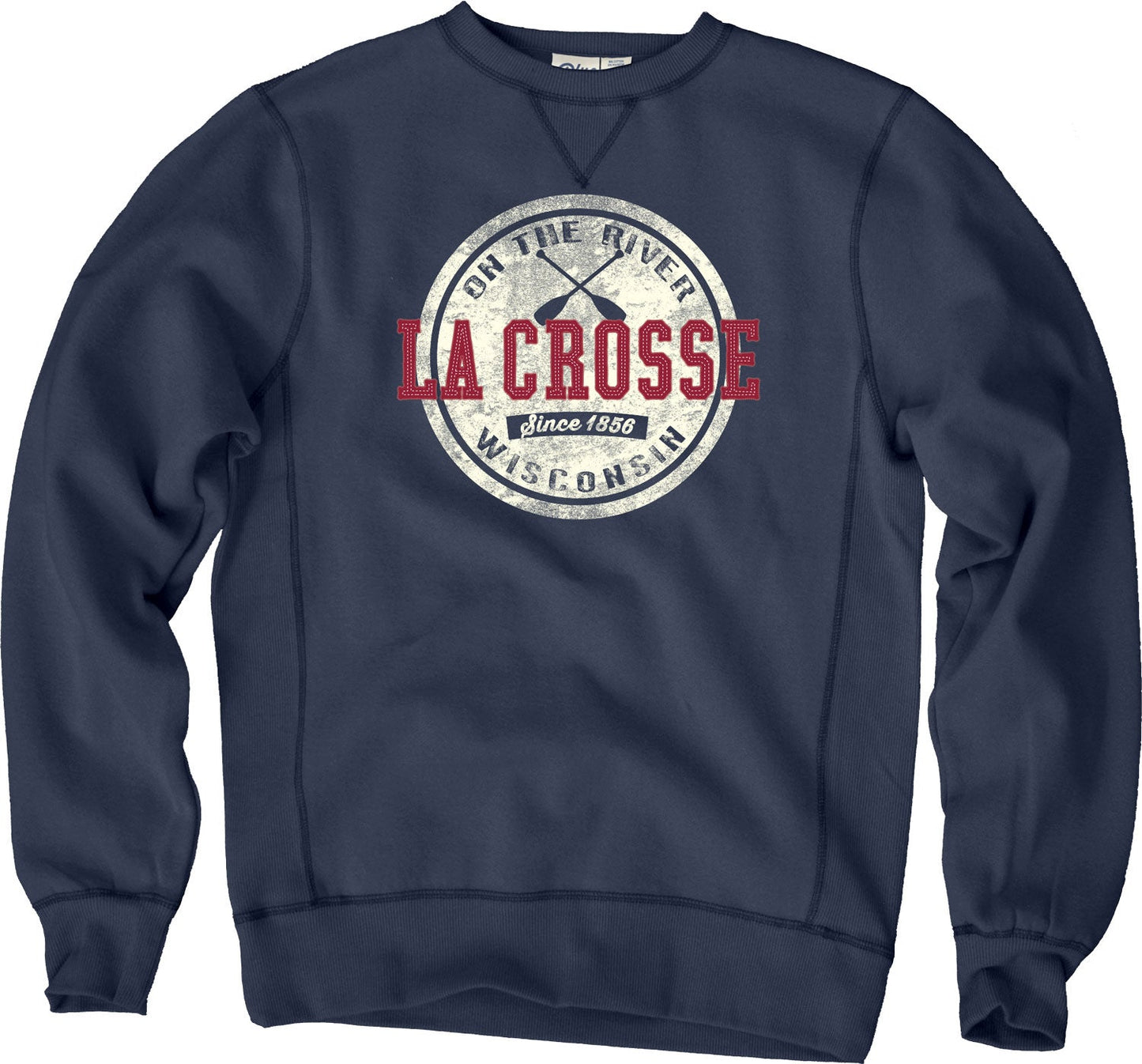 Lakeshirts La Crosse Basker Paddle's Fleece Crew Neck