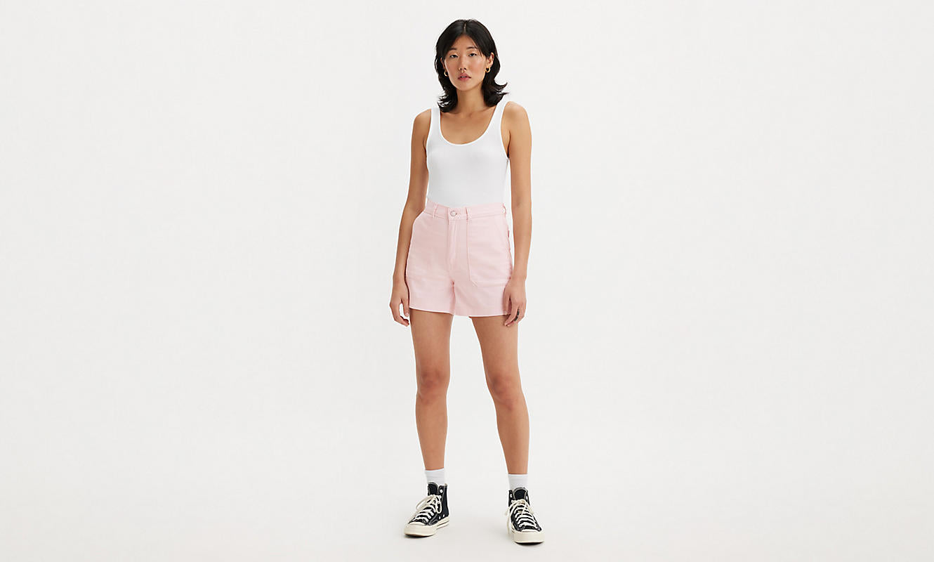 Levis Nd Utility Short Mauve Chalk