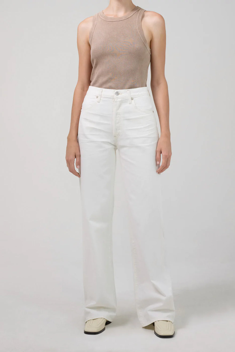 CITIZENS OF HUMANITY - ANNINA TROUSER JEAN SEA SHELL