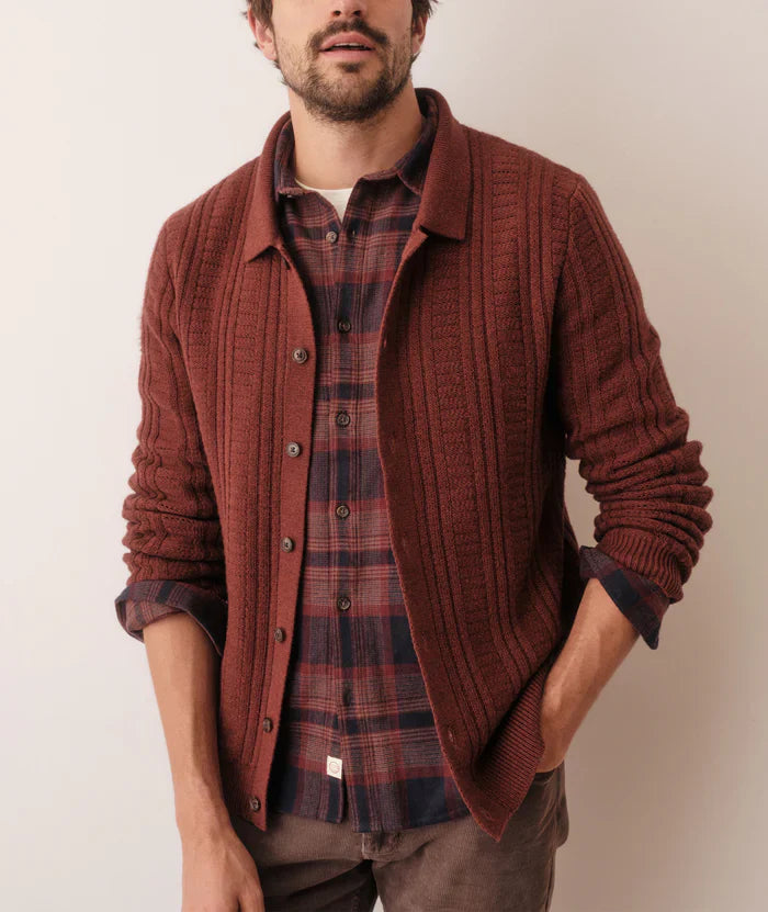 Marine Layer Arthur Sweater Button Down