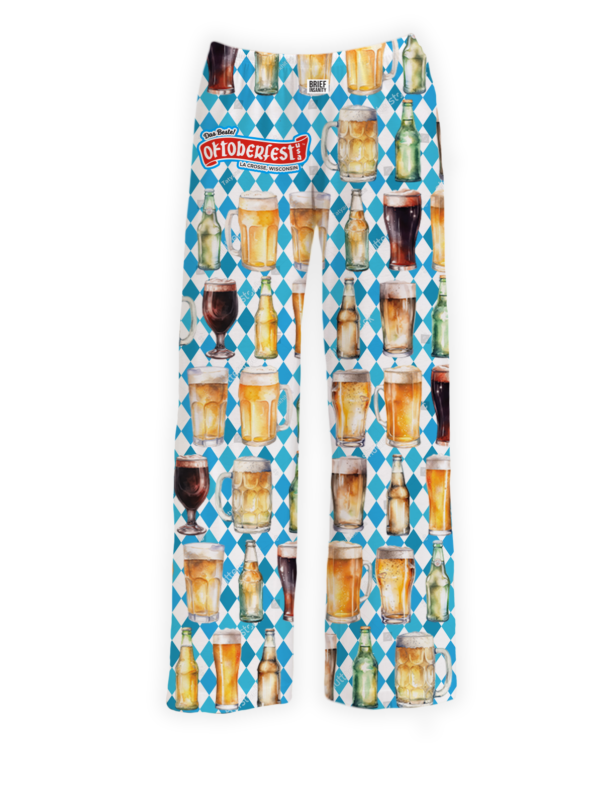 Dale's Exclusive Beer Diamond Pattern Lounge Pants