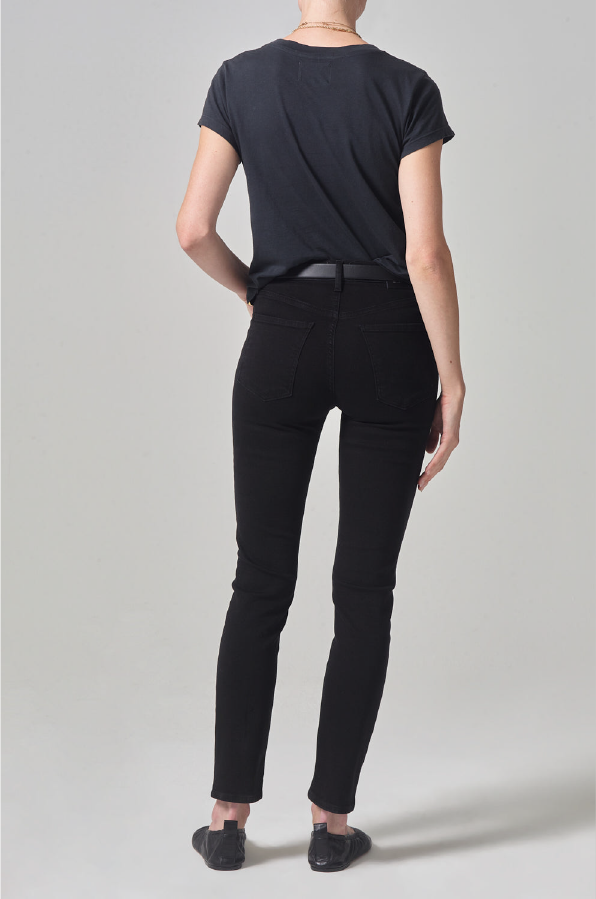 CITIZENS OF HUMANITY - SLOANE SKINNY PLUSH BLACK