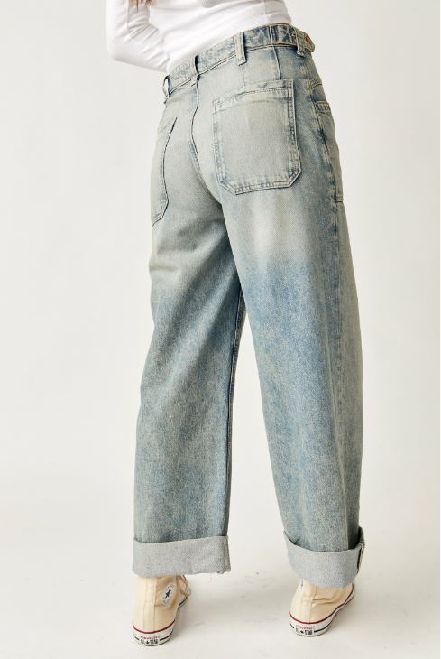 Free People Palmer Cuffed Jean