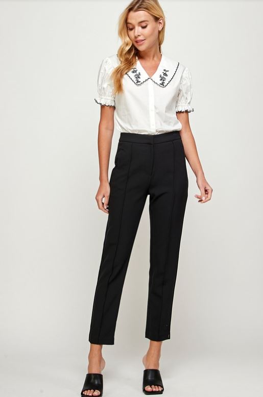 Ellison Straight Crop Pants