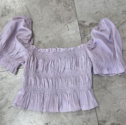 Lily Peony Lavender Blouse