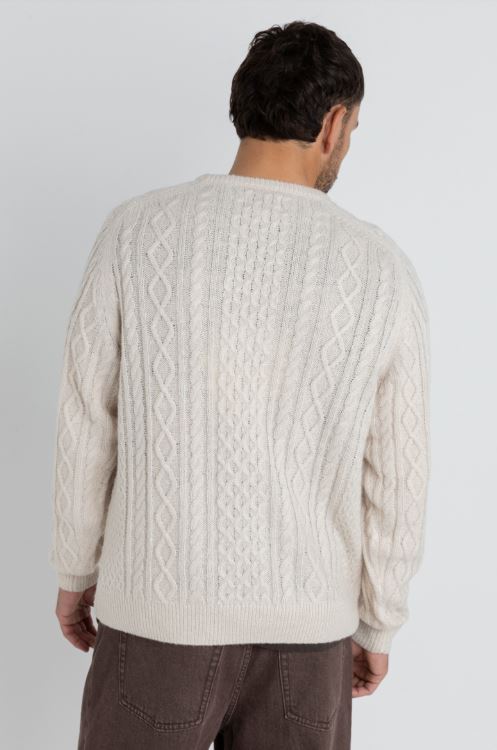 Rhythm Mohair Fishermans Knit Sweater