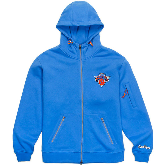 Cookies Full Clip Full Zip Hoodie With Applique