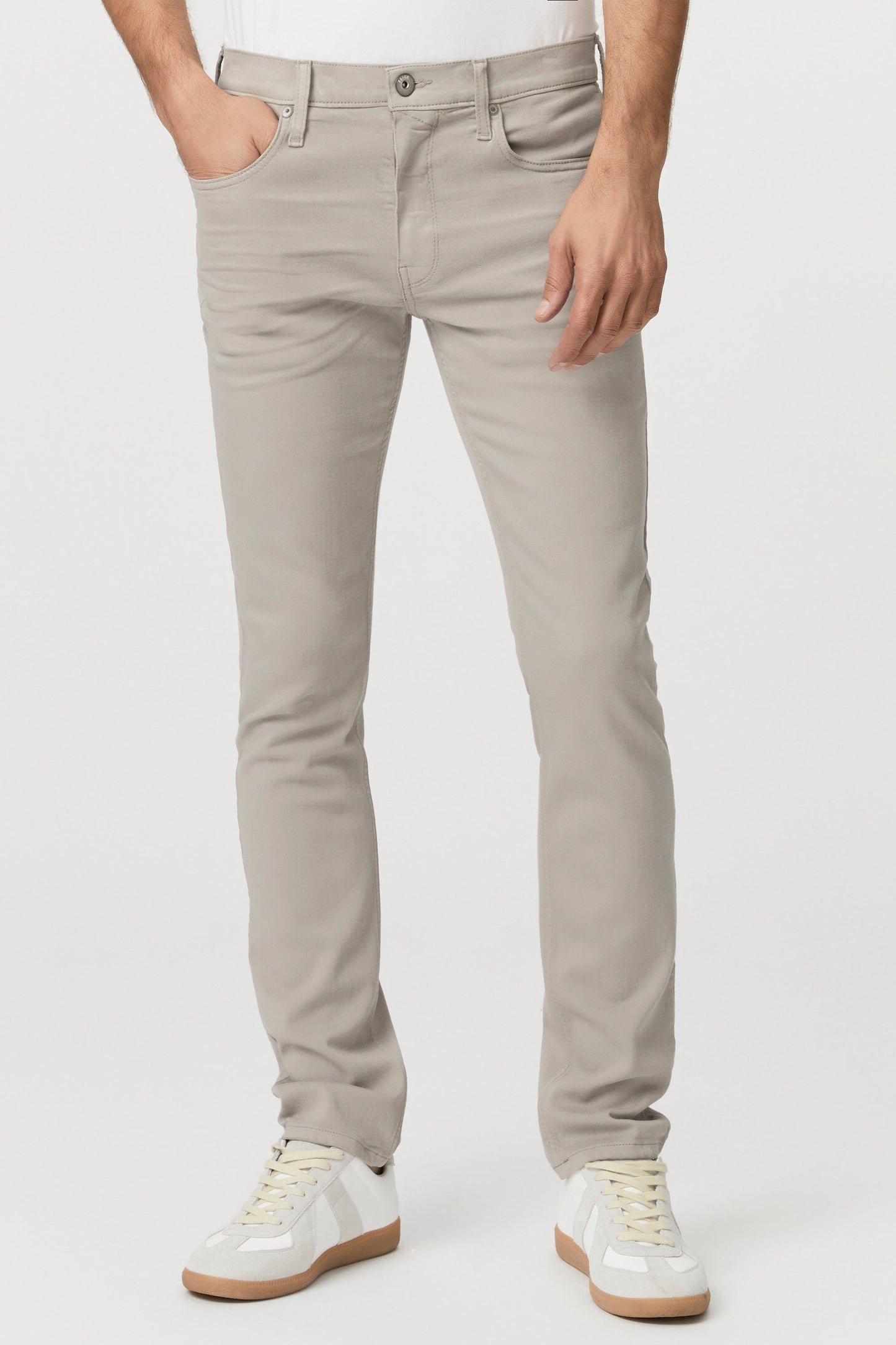 Paige Denim Federal Silver Pearl Jeans