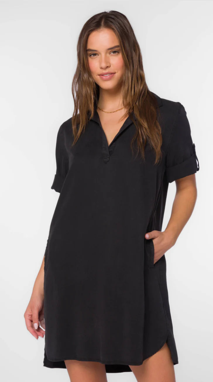 Velvet Heart Macey Short Tab Sleeve Dress