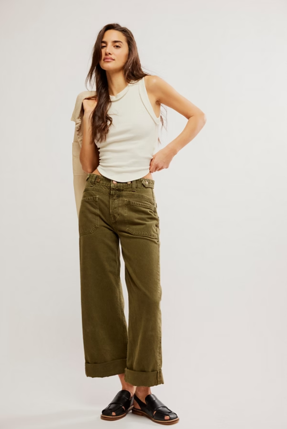 Free People Palmer Cuffed Jean