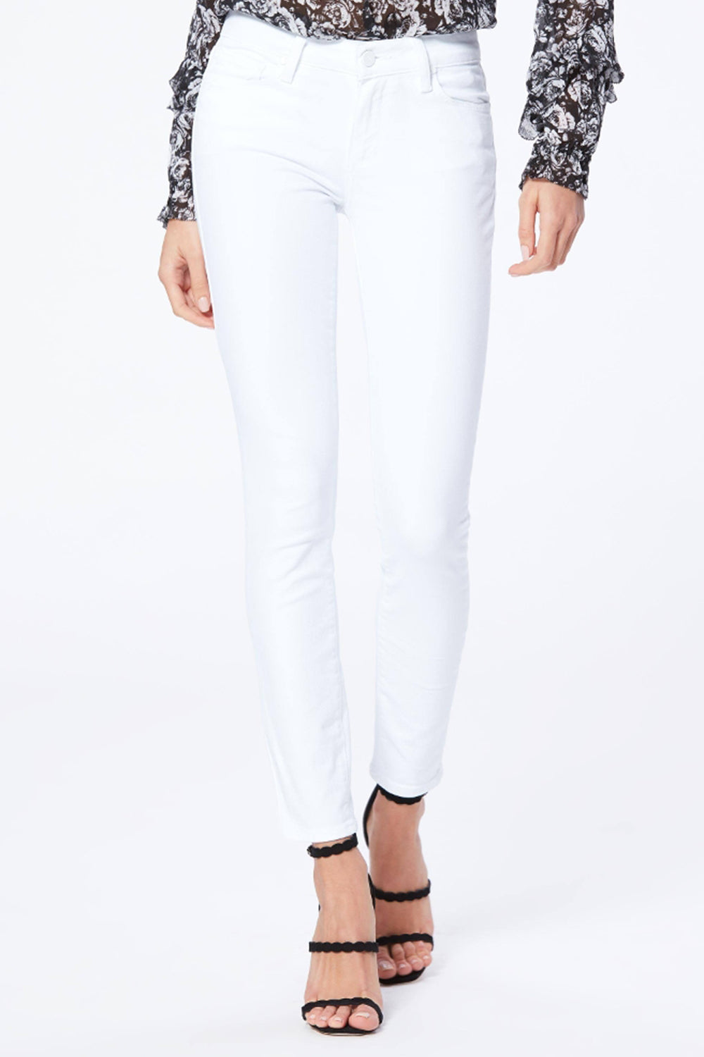 PAIGE - VERDUGO MID RISE ANKLE CRISP WHITE WAS $409