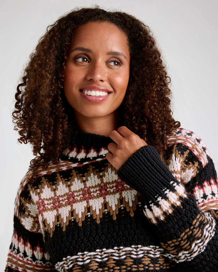 Spendid Henrietta Fairisle Sweater