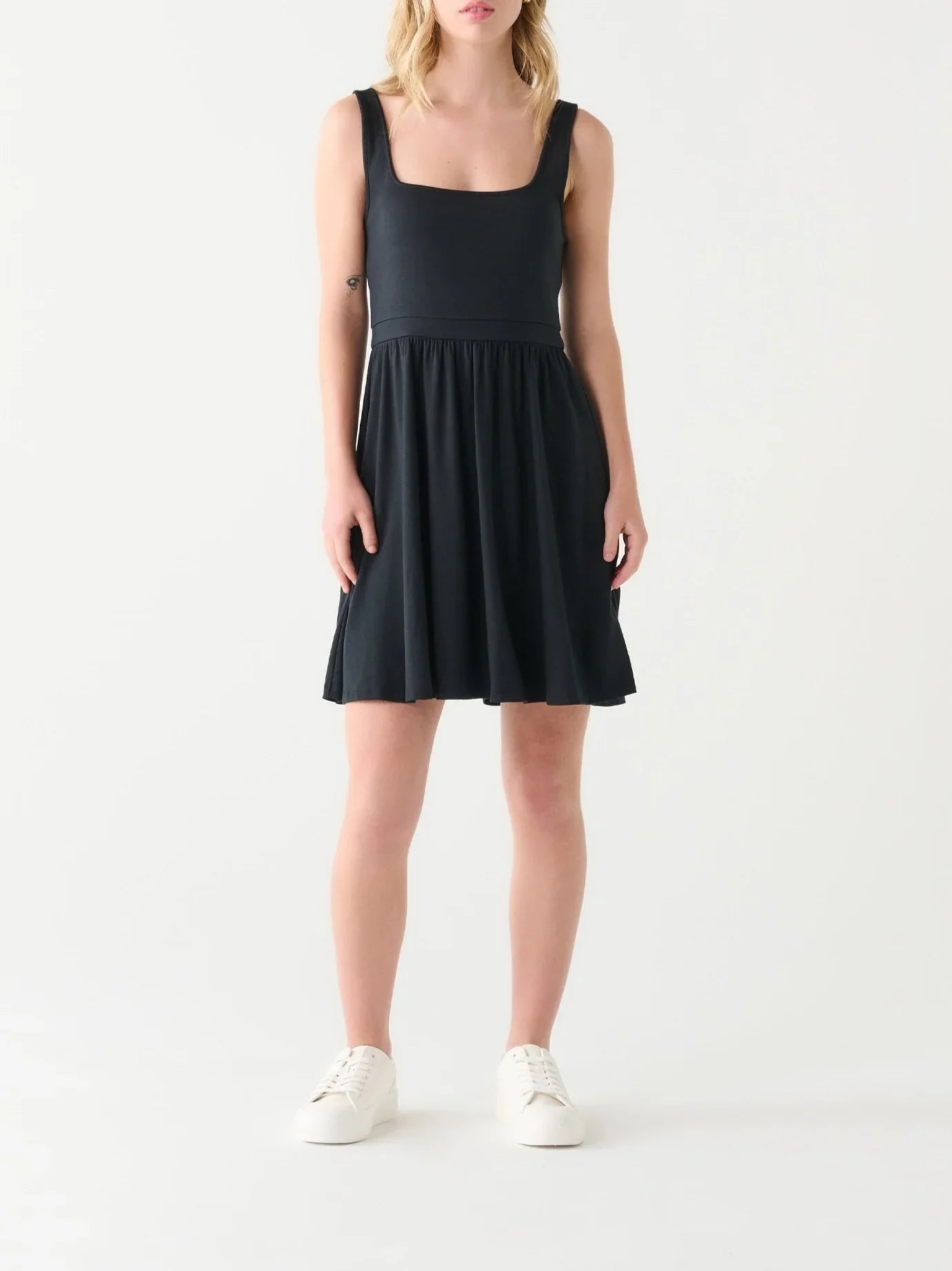 Dex Square Neck Mini Dress