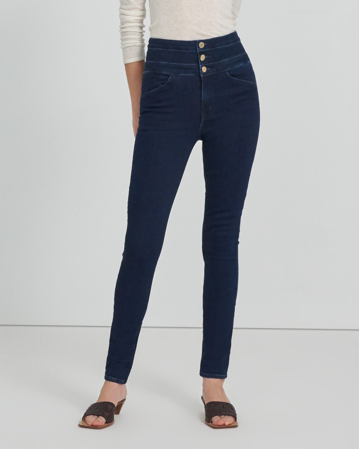 J Brand Annalie High Rise Skinny Jean