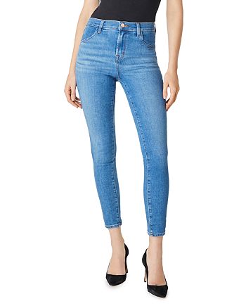 J Brand Alana High Rise Crop Skinny Jean