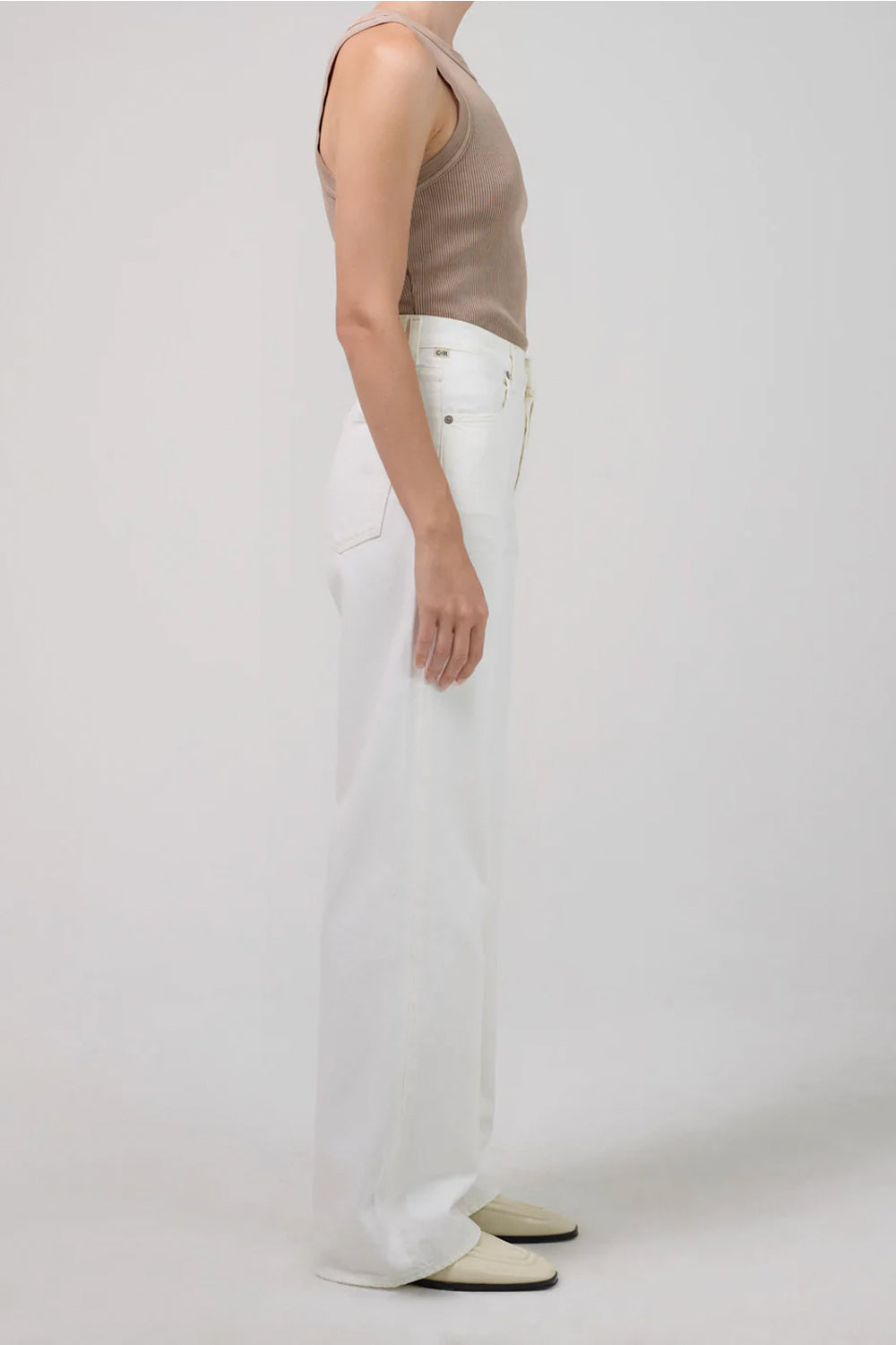 CITIZENS OF HUMANITY - ANNINA TROUSER JEAN SEA SHELL