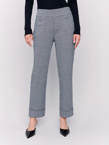 Charlie B Cuffed Ponte Pants