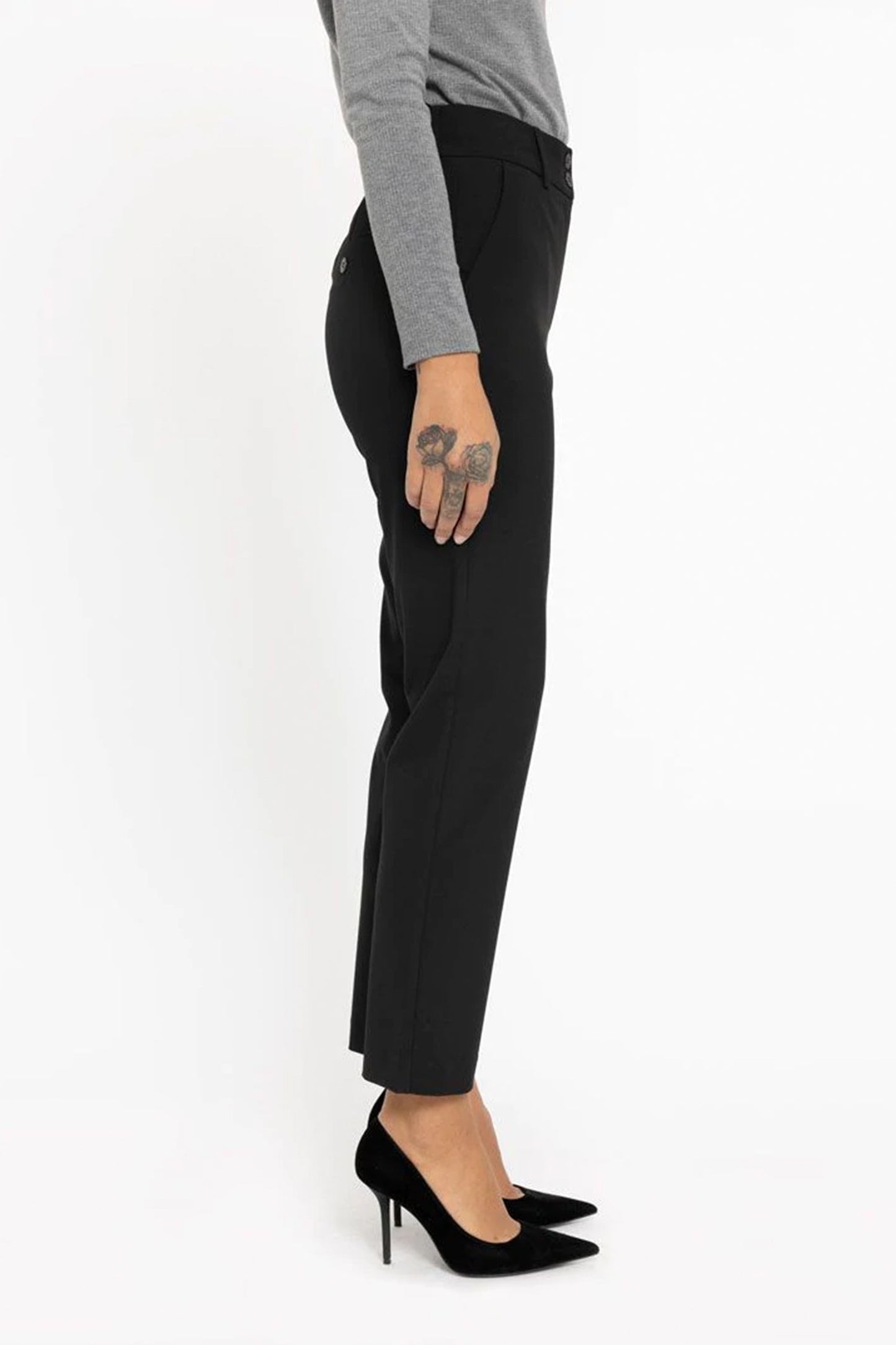 FIVE UNITS - DAPHNE TROUSERS BLACK WAS $315