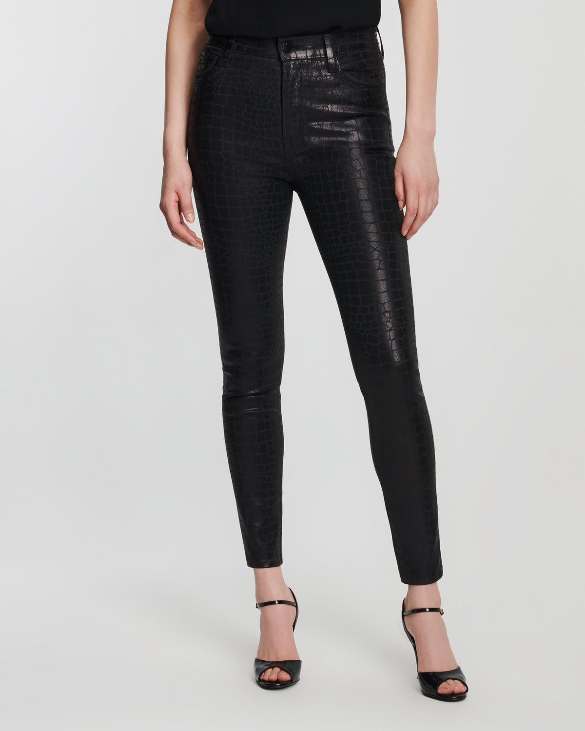 J Brand Leenah High Rise Ankle Skinny