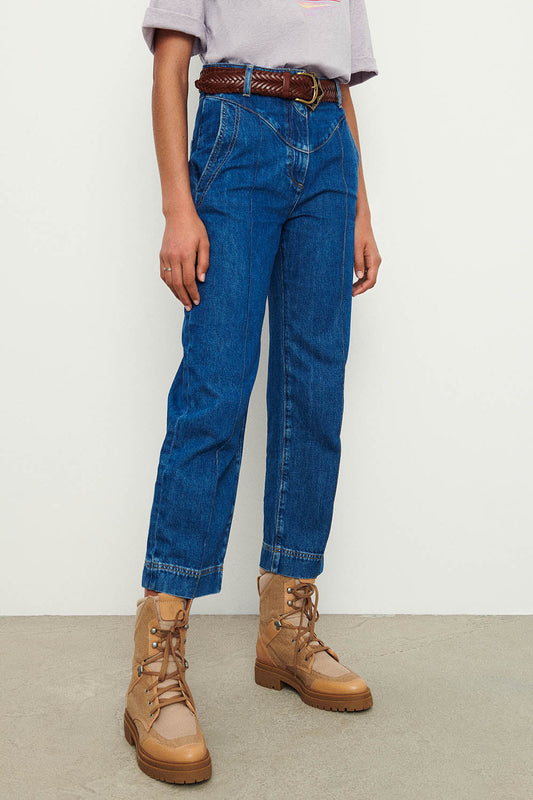 BA&SH - LEO LAMBO BLUE JEANS WAS $489