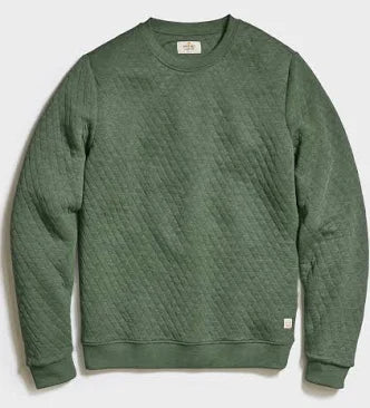 Marine Layer Corbet Quilted Crewneck