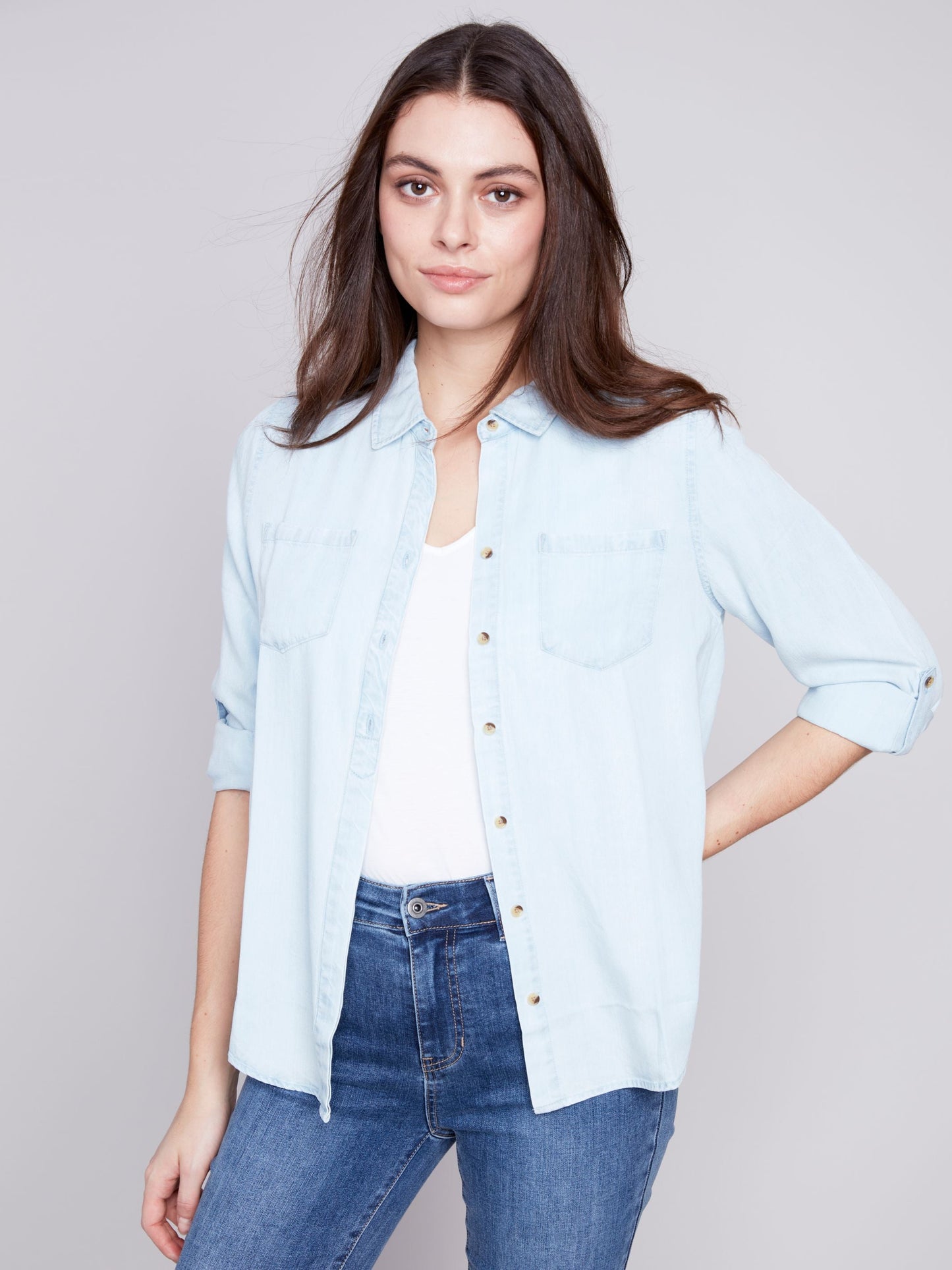 Charlie B Denim shirt