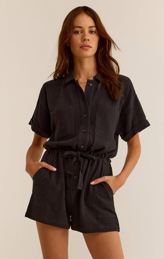 Z Supply Lookout Gauze Romper