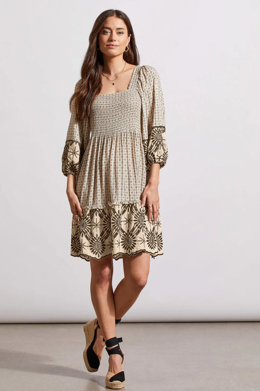 Tribal Wear 2 Ways Embroidered Dress