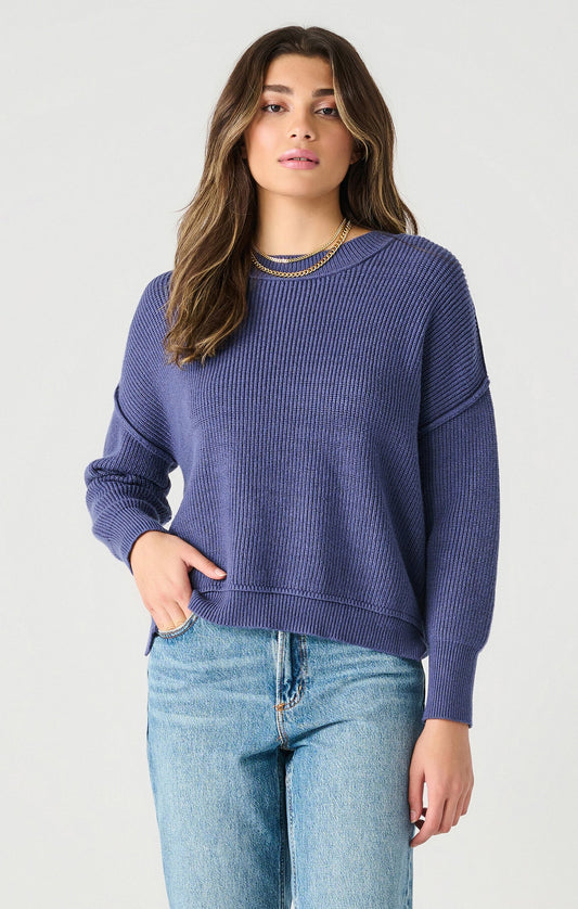 Dex LS Drop Shoulder Mock Neck Sweater