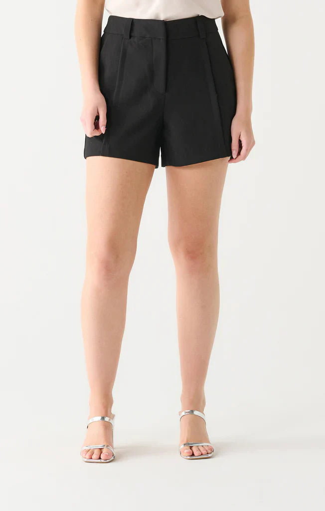 Black Tape Structured Bermuda Short