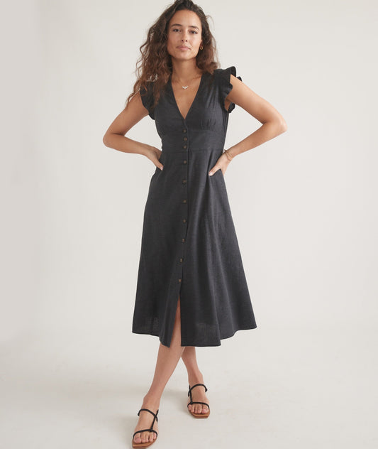 Marine Layer Camila Midi Dress