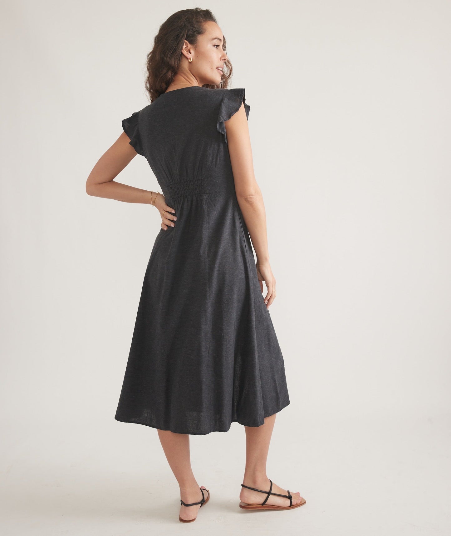 Marine Layer Camila Midi Dress